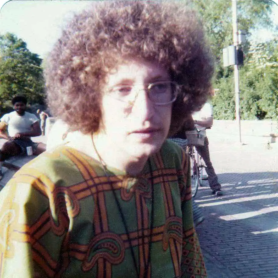 David Nathan portrait in his younger years